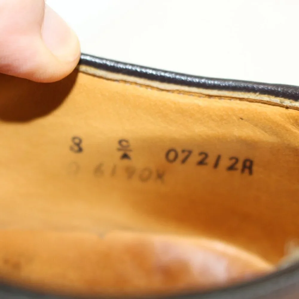 Cole Haan Men's Cognac Brown Oxford Dress Shoe Size 8